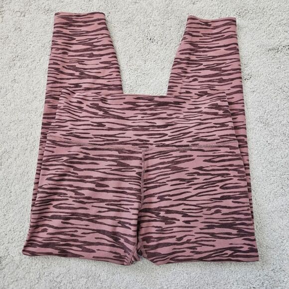 Lorna Jane | Zebra Animal Print Mid Rise Logo Leggings, Womens XL Extra Large - Picture 1 of 5